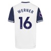 Koszulka Tottenham Hotspur Werner 16 Domowe 2024-25 Koszulki Piłkarskie Krótki Rękaw